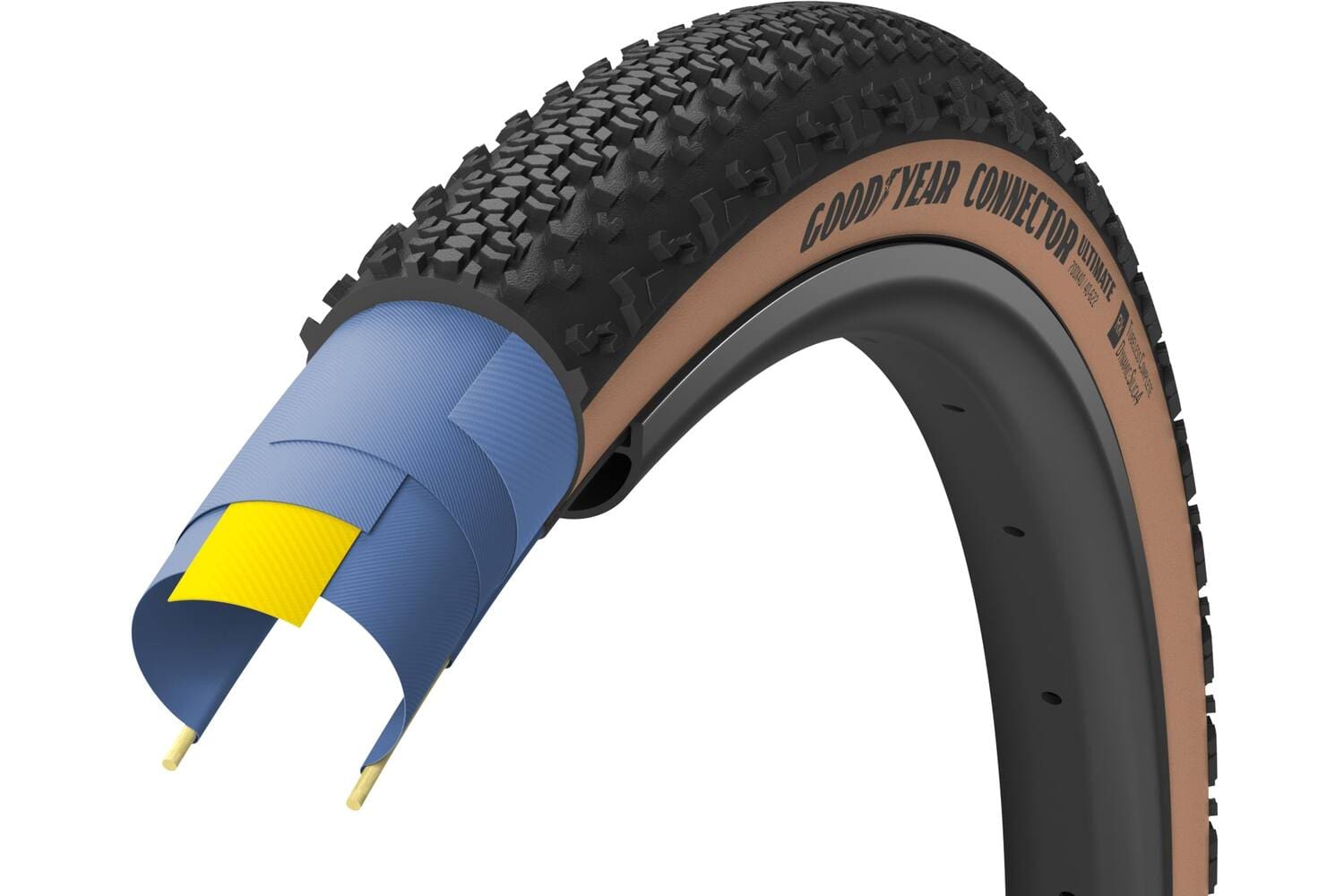 Goodyear CONNECTOR ULTIMATE TUBELESS / 700X40C SKINWALL