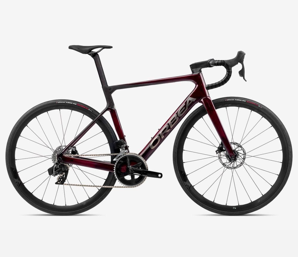 Orbea ORCA M31eLTD Red Wine (Gloss) – Raw Carbon 2023