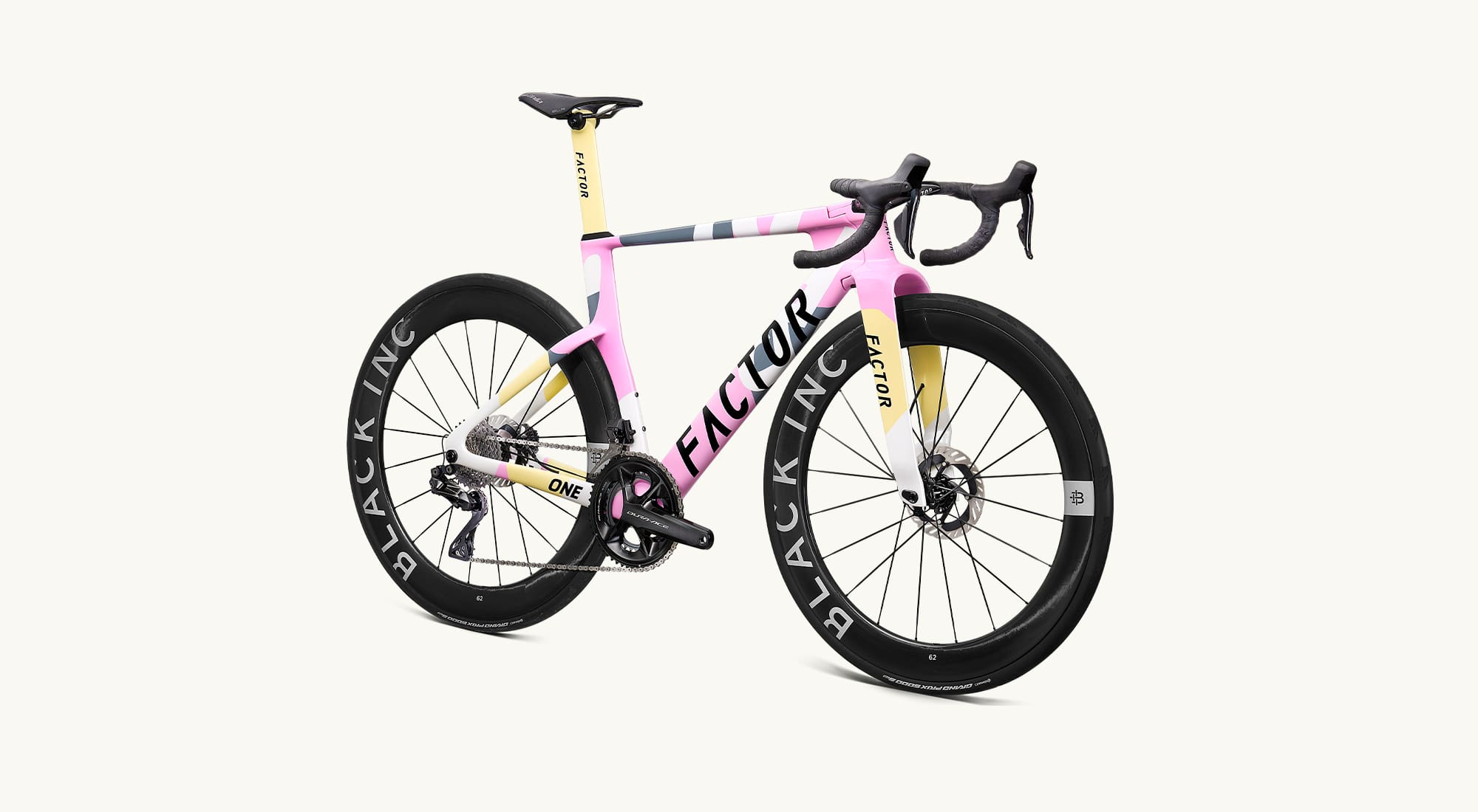 FACTOR ONE - Premium Frameset / Blush | 't-Peloton